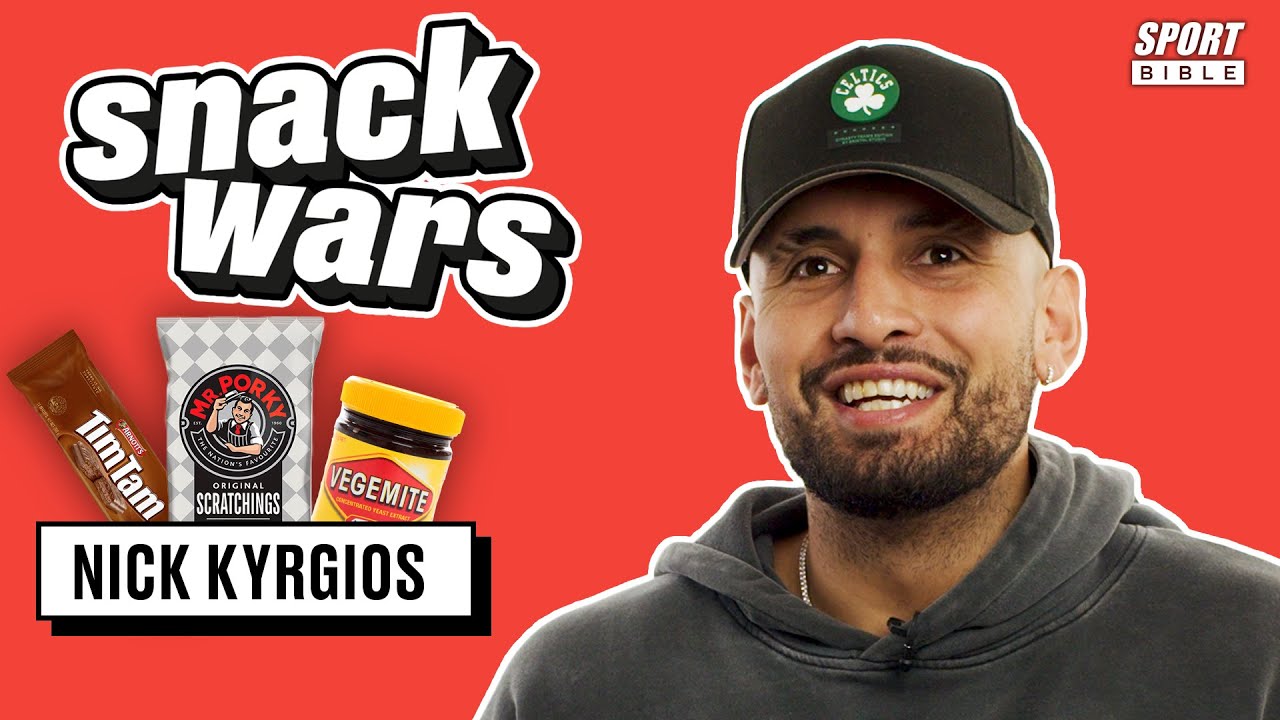 Tennis Star Nick Kyrgios Rates British & Australian Food | Snack Wars