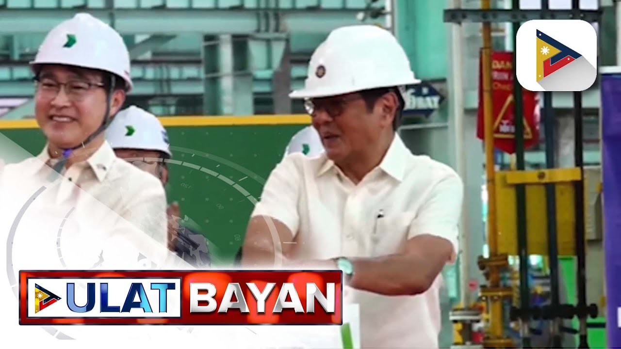Pinakamalaking shipyard sa bansa, binuksan na; Shipbuilding industry, buhay nang muli, ayon kay PBBM