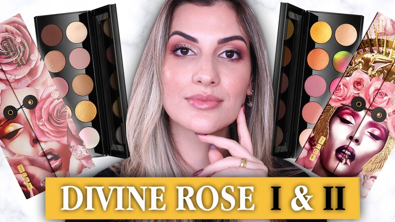 PAT MCGRATH DIVINE ROSE I & II RESENHA, COMPRAÇÃO E 2 LOOKS | MAY DANCINI