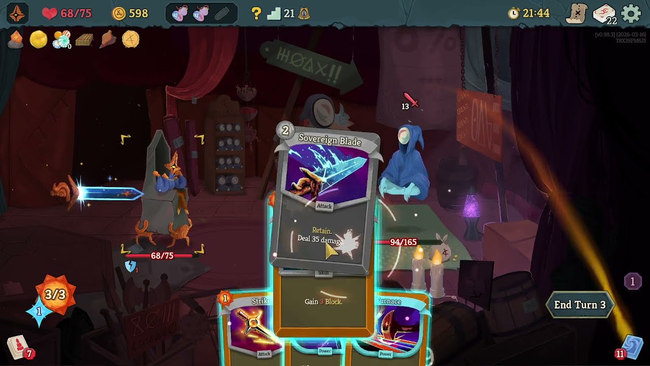 I killed the merchant in slay the spire 2!