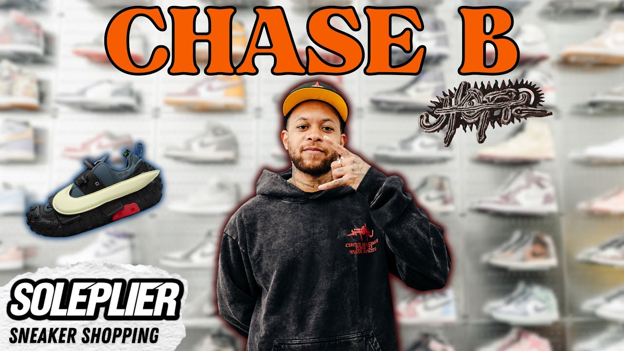 Chase B Goes Shopping for Sneakers at SOLEPLIER