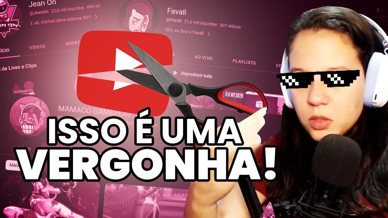 &Eacute; uma VERGONHA o que o Youtube est&aacute; fazendo com os CANAIS DE CORTE
