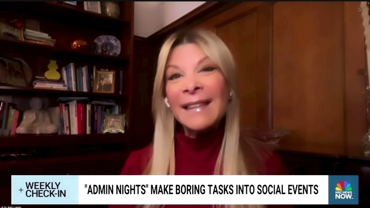 NBC News Weekly Check-In |  Admin Nights Make Boring Tasks into Special Events