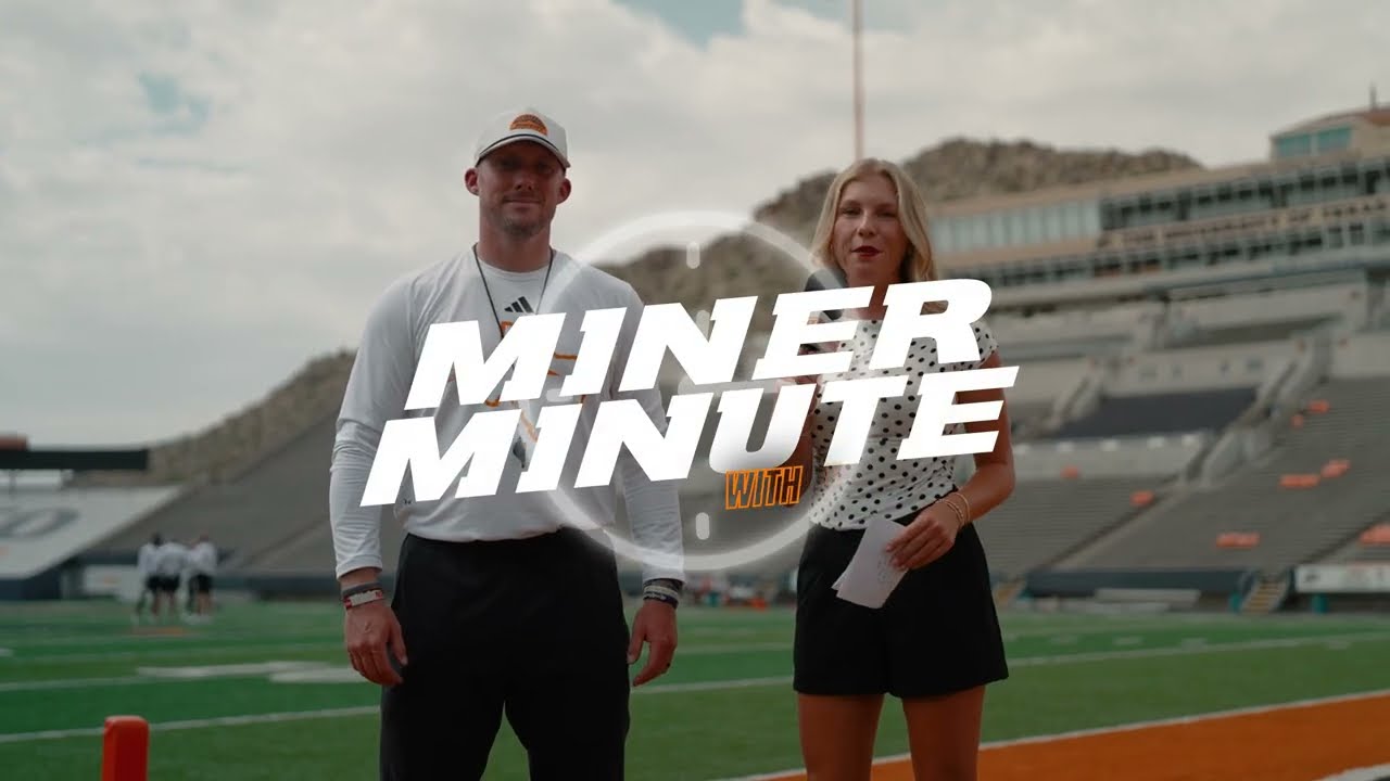 Miner Minute | UTEP Football with Scotty Walden & Malachi Nelson