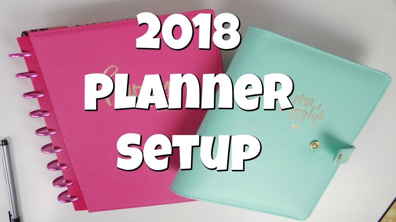 2018 Planner Setup | 7 Planners...WHATTT??? | E.Michelle