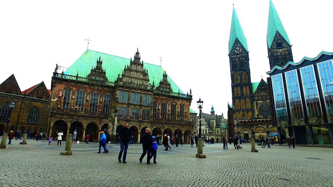Freie Hansestadt Bremen gefilmt in 4K mit der neuen DJI OSMO