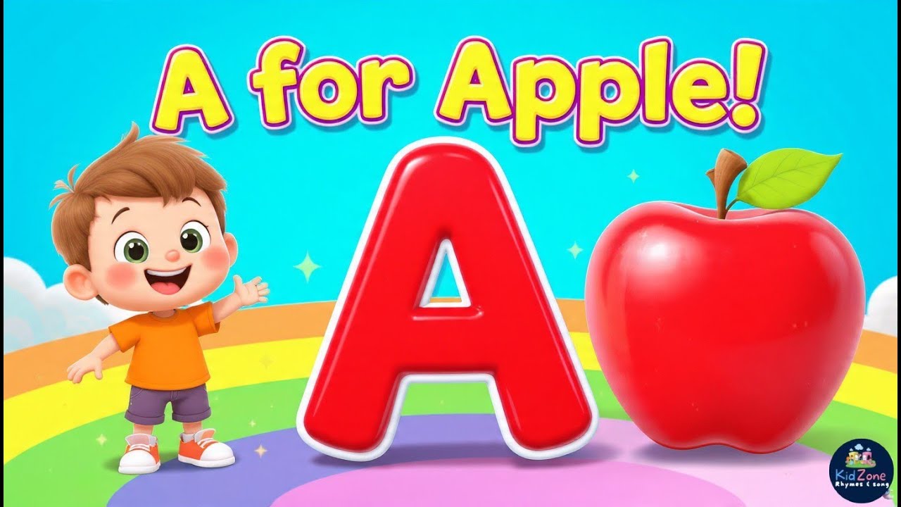 🚀 Learn Alphabet A to Z  ABC Kids Educational Song