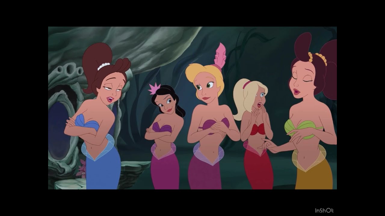 The little mermaid Ariel&rsquo;s beginning Arista Attina Adella Alana Andrina Aquata scene pack part 2
