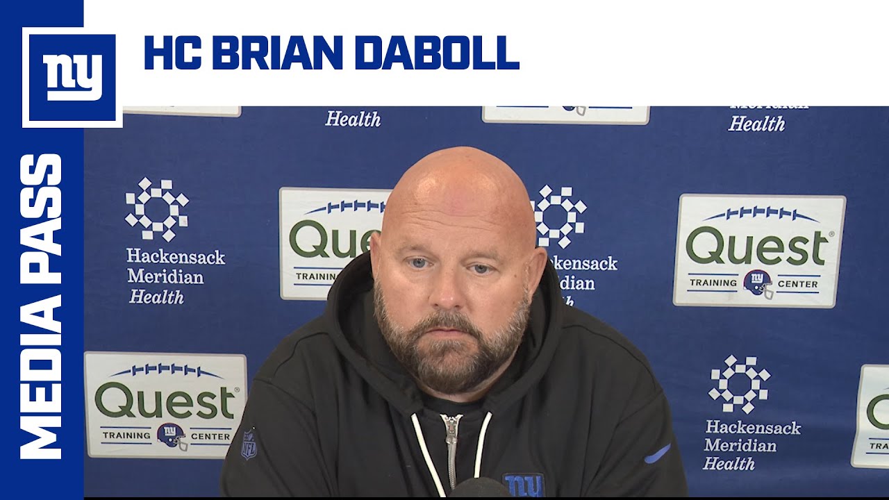 Brian Daboll Reviews SNF vs. Bills | New York Giants