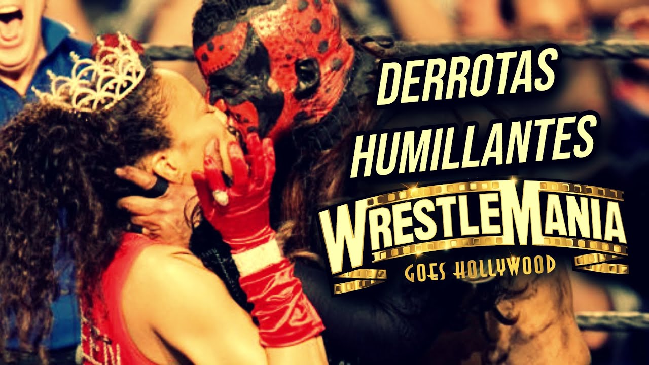LAS 5 DERROTAS MÁS HUMILLANTES EN LA HISTORIA DE WRESTLEMANIA 😳 | Luchas Más Vergonzosas de WWE