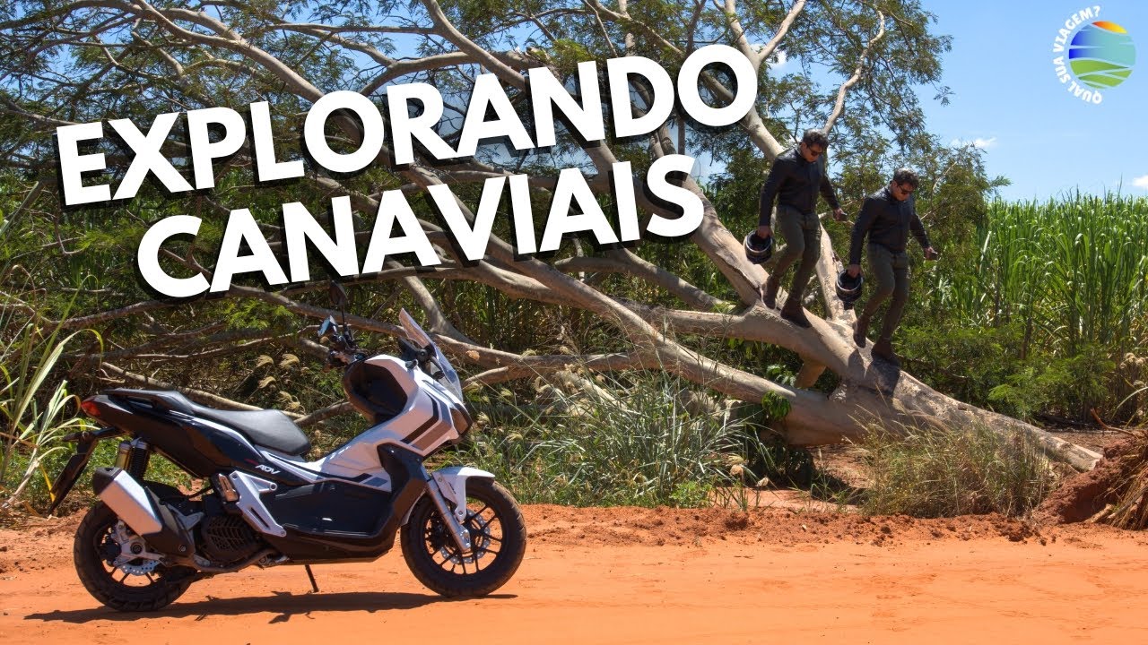 Rio, offroad e canaviais no interior de SP [com fotos] - viagem solo com Honda ADV 150