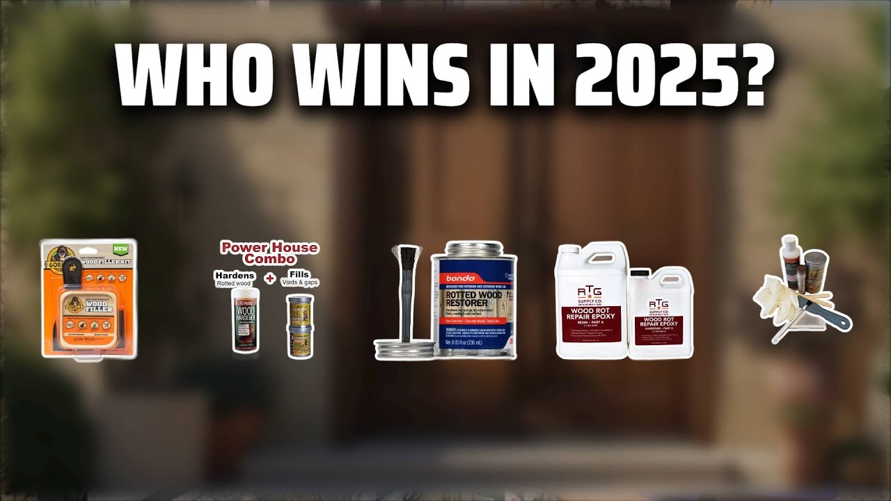 The Top 5 Best Rotted Wood Repair Kit in 2025 - Must Watch Before Buying!