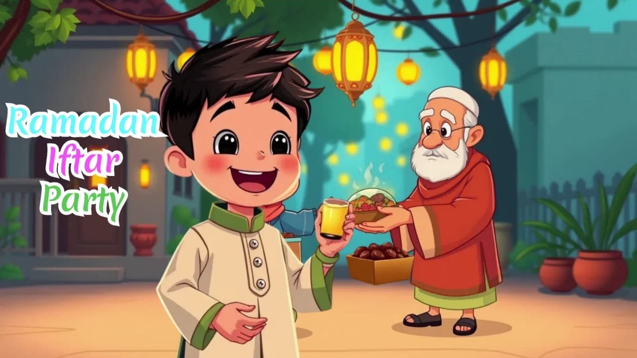 RAMADAN IFTAR PARTY-Bedtime stories for kids#bedtimestories#storytime#story