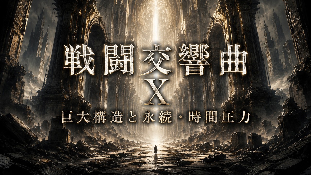 戦闘交響曲 X｜巨大構造と永続・時間の圧