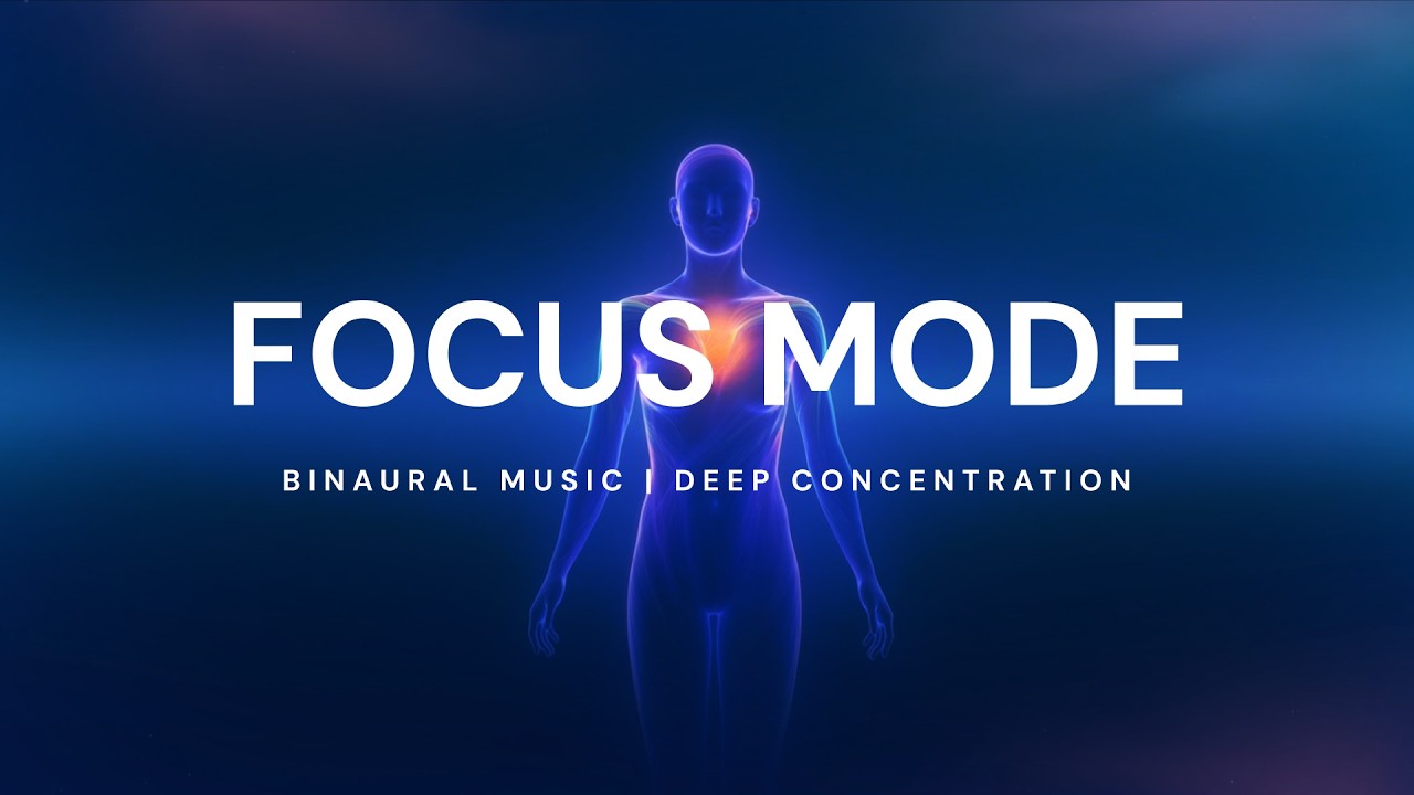 LIMITLESS FOCUS | 40Hz Gamma Binaural Music for Deep Concentration