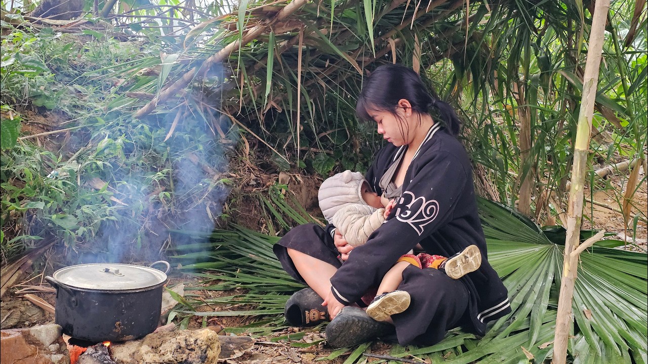 460 Days : A 17-year-old single mother builds a bamboo house while raising her child alone
