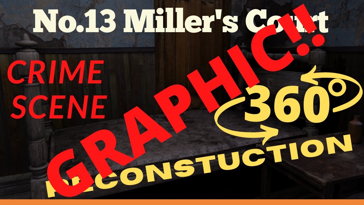 Jack the Ripper 3D murder location. 360-degree video of No. 13 Miller's Court.  GRAPHIC VERSION!