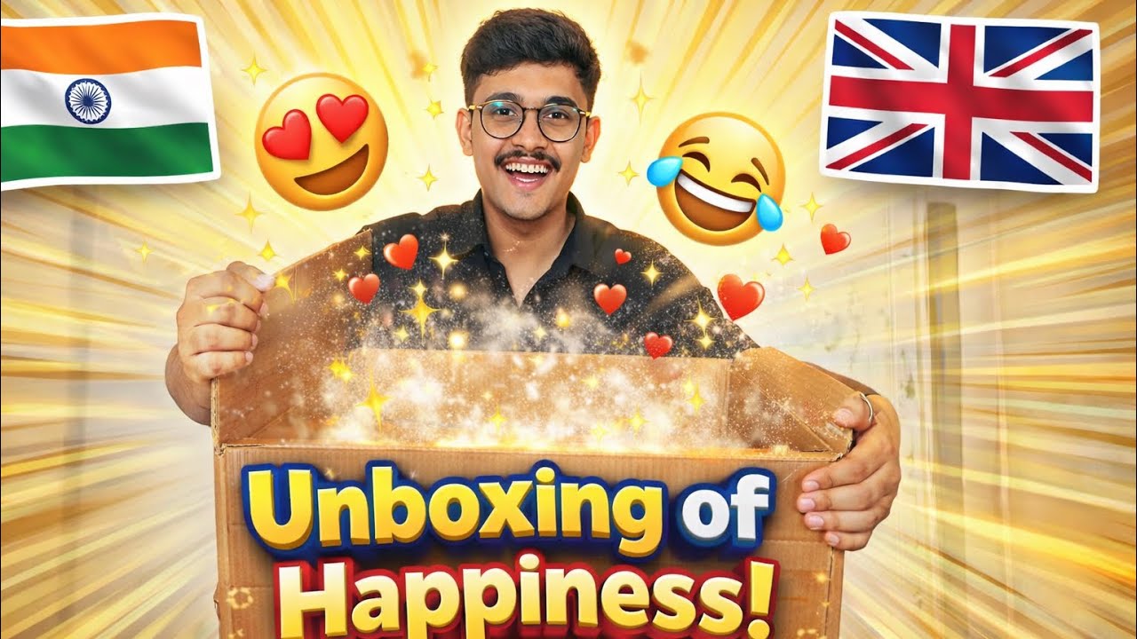 Unboxing of Happiness! India to UK Parcel 📦 #courier #reelsinstagram #hpsworlds