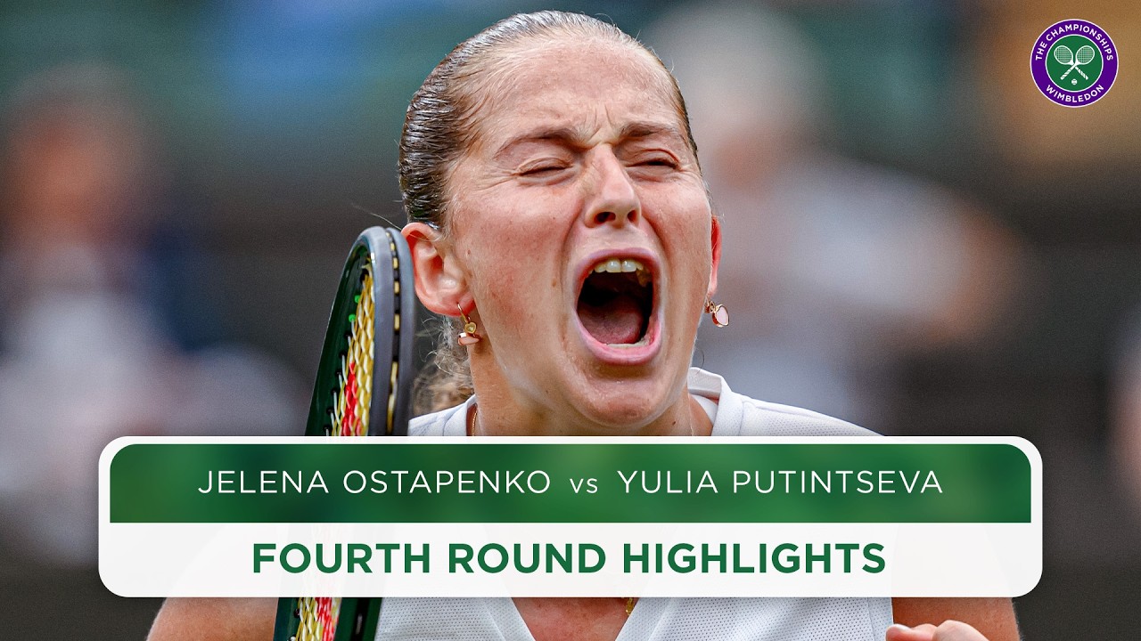 Ruthless from Grand Slam Champ | Jelena Ostapenko vs Yulia Putintseva | Highlights | Wimbledon 2024