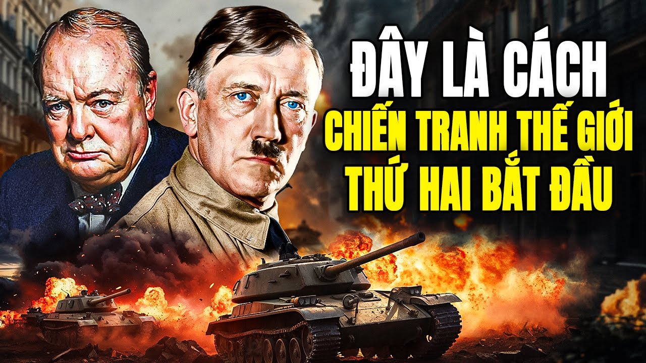 Cuộc Xâm lược Tàn bạo của Phát xít Đức vào Ba Lan đã bắt đầu như thế nào | Phim tài liệu màu