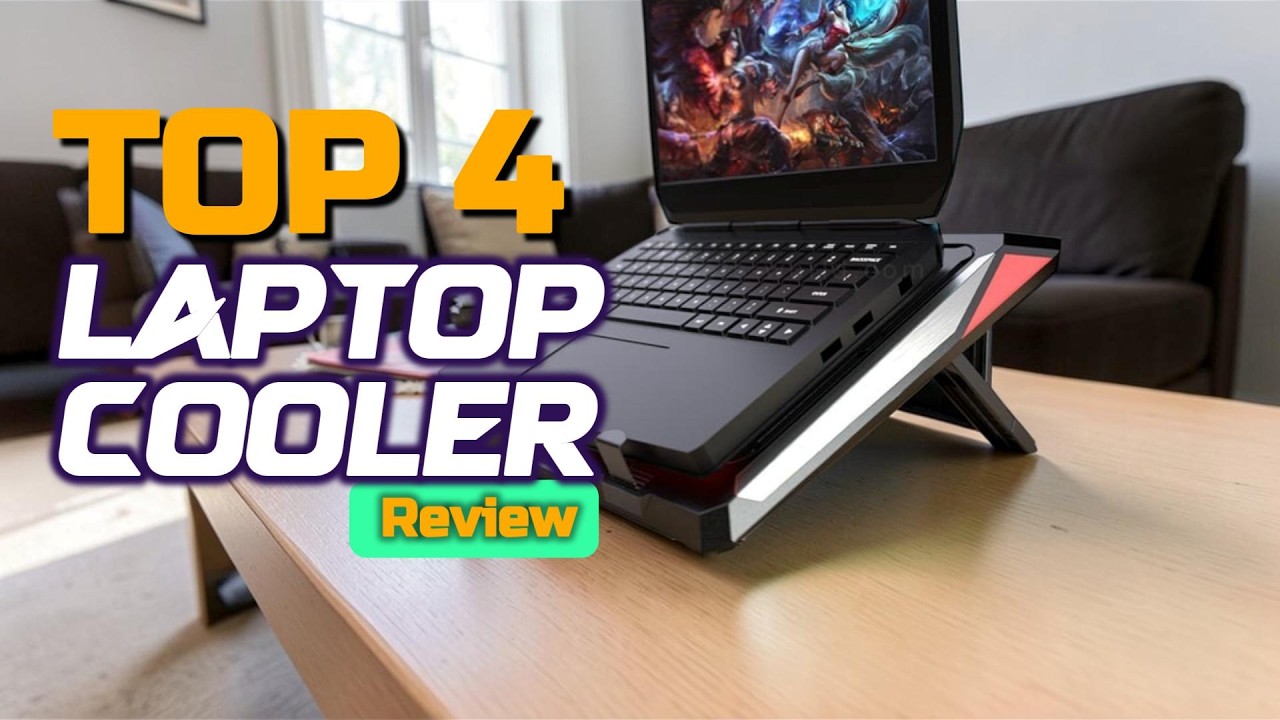 4 Best Laptop Coolers for Gaming & Work in 2026