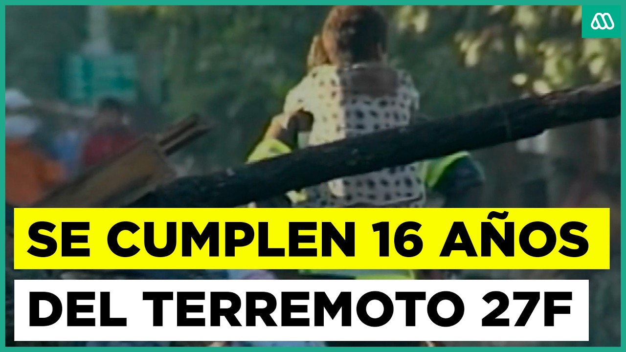 Se cumplen 16 años del terremoto del 27F: así fue el primer despacho que informó de la tragedia
