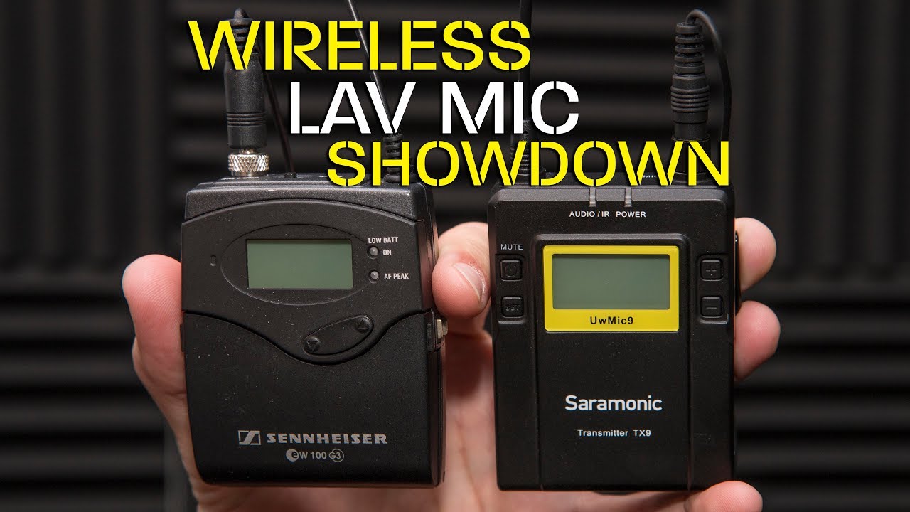 Wireless Lav Mics Sennheiser vs Saramonic