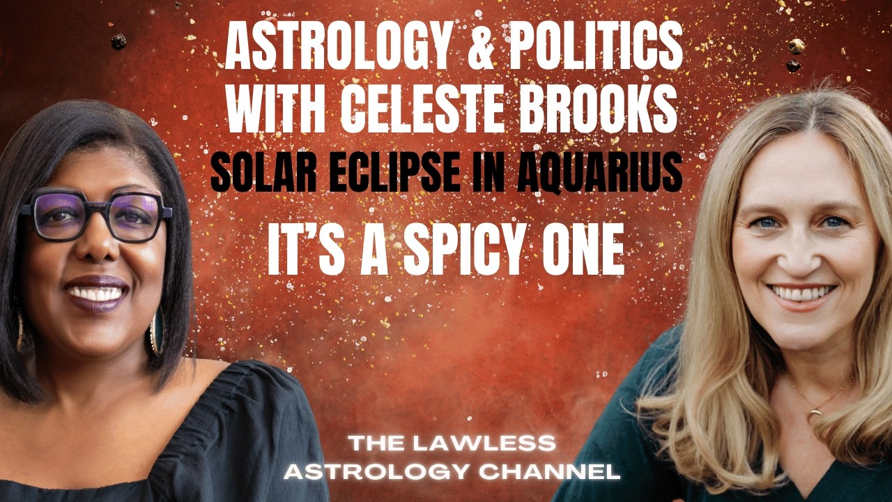 IT'S A SPICY ONE: Saturn in Aries + Aquarius Solar Eclipse with Celeste Brooks
