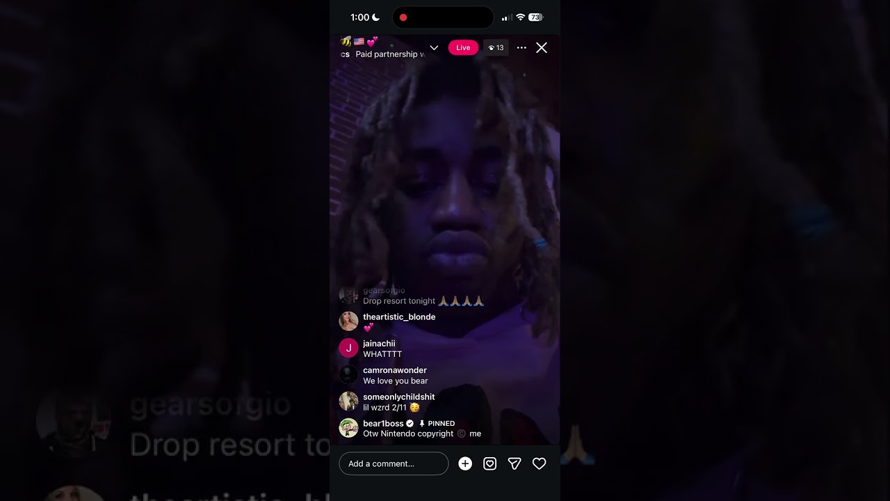 BEAR1BOSS IG Live 2/5/26 Unreleased 🐻🤩