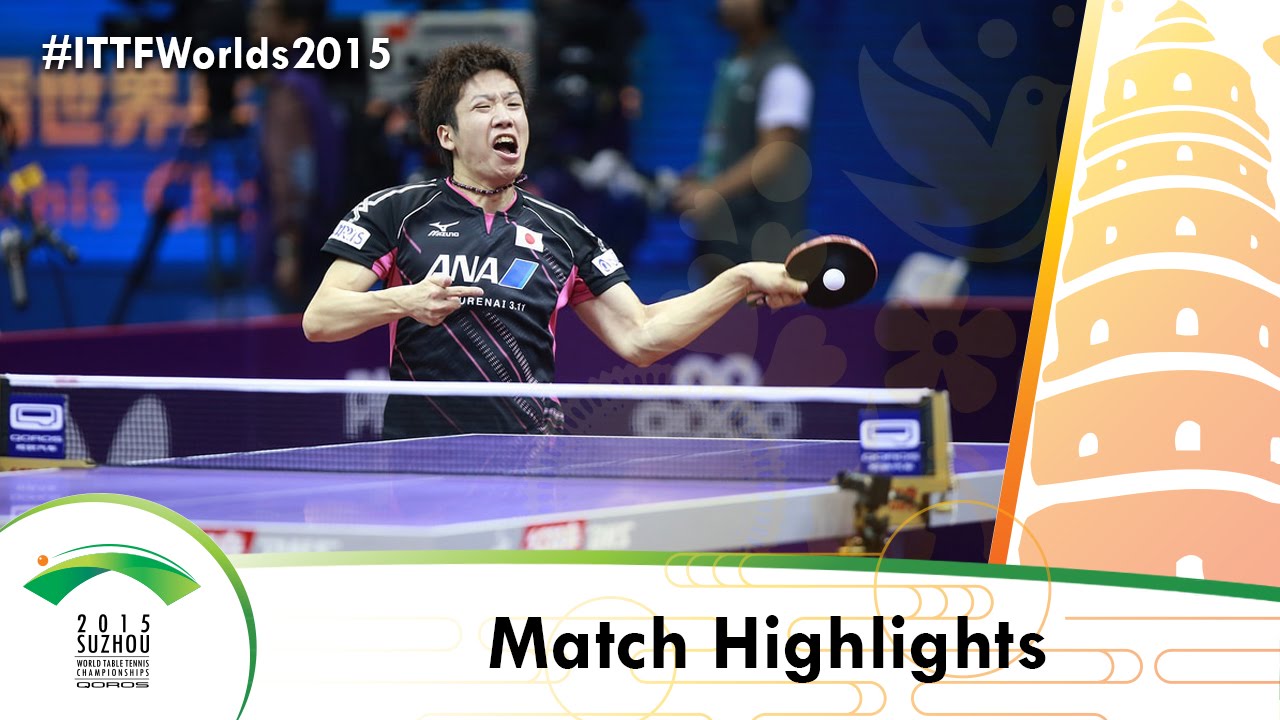 WTTC 2015 Highlights: CALDERANO Hugo vs MIZUTANI Jun (R 64)