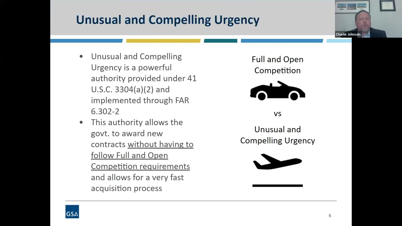 GSA PBS Client Enrichment Series - Emergency Leasing