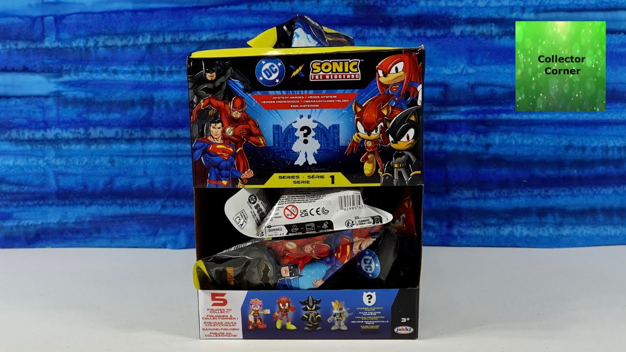 Обзор фигурок Соника из серии DC Blind Bag Figures