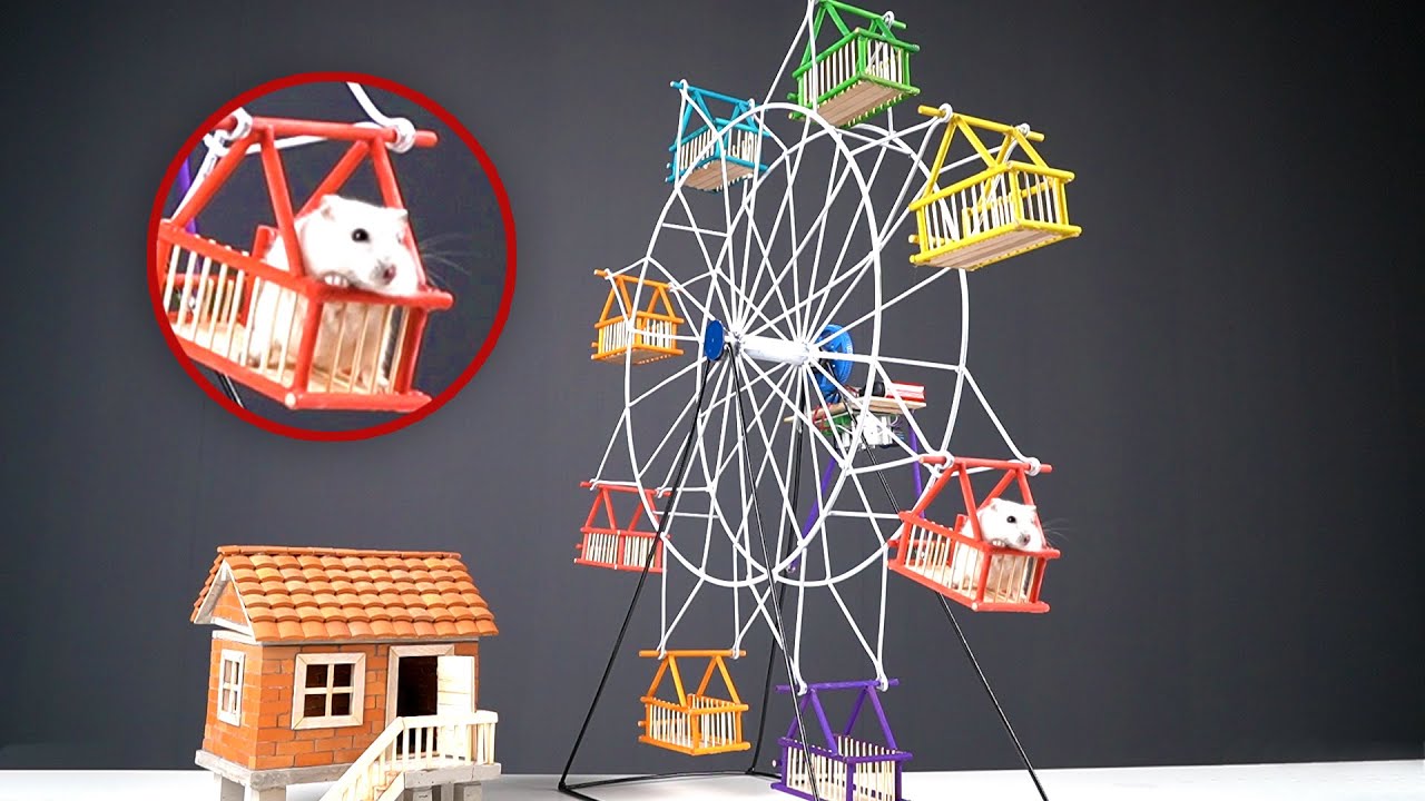 How to make a Ferris wheel for Hamster