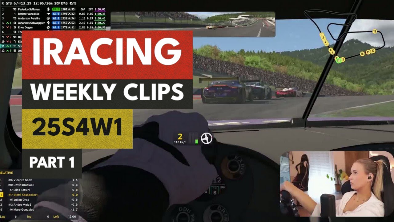 iRacing Weekly Clips – Season 4 Week 1 (2025) | Part 1