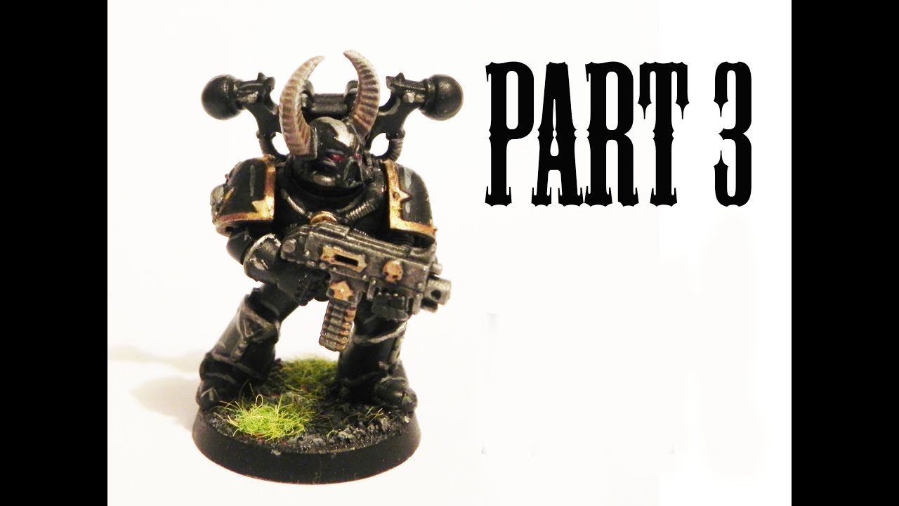 How to paint Black Legion Chaos Space Marines pt.3