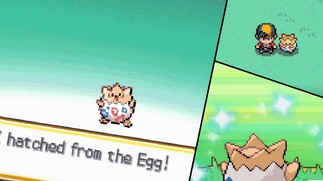 LIVE Shiny Mr. Pokemon's Togepi Egg after 18,544 SRs in Pokemon HeartGold