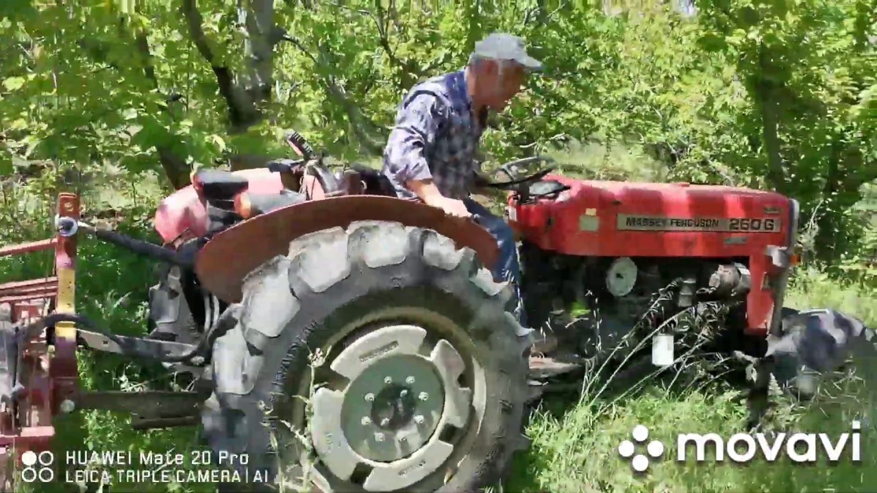 Massey ferguson 260 gold 4x4 beton gibi yerde sağan yapma