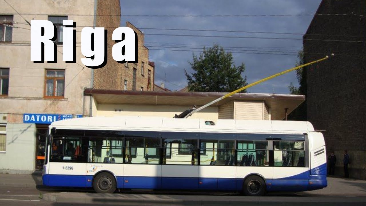 Trolleybuses in Riga 🇱🇻