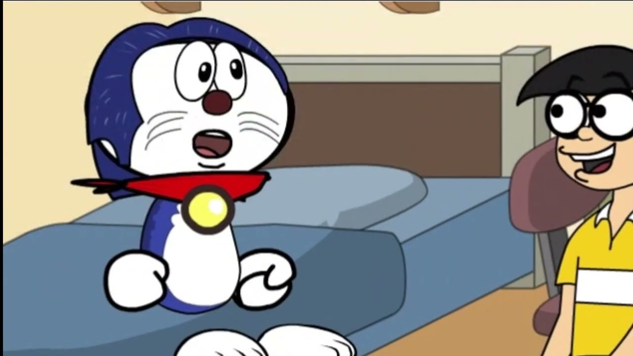 Doraemon and nobita meets shinchan