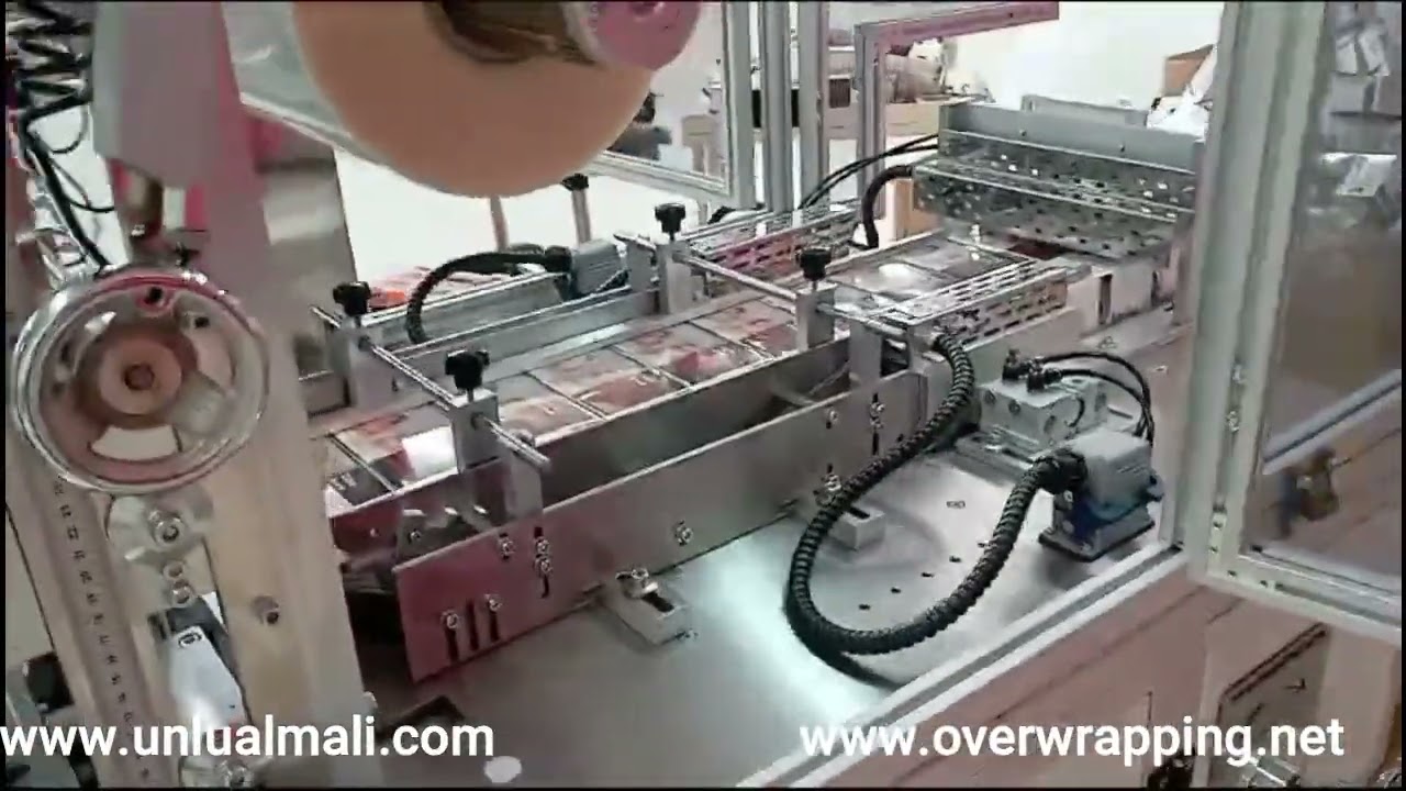Sigara Makaron Kutusu Selefonlama - Cigarette Box Cello Wrapper - ماكينات سلفنه
