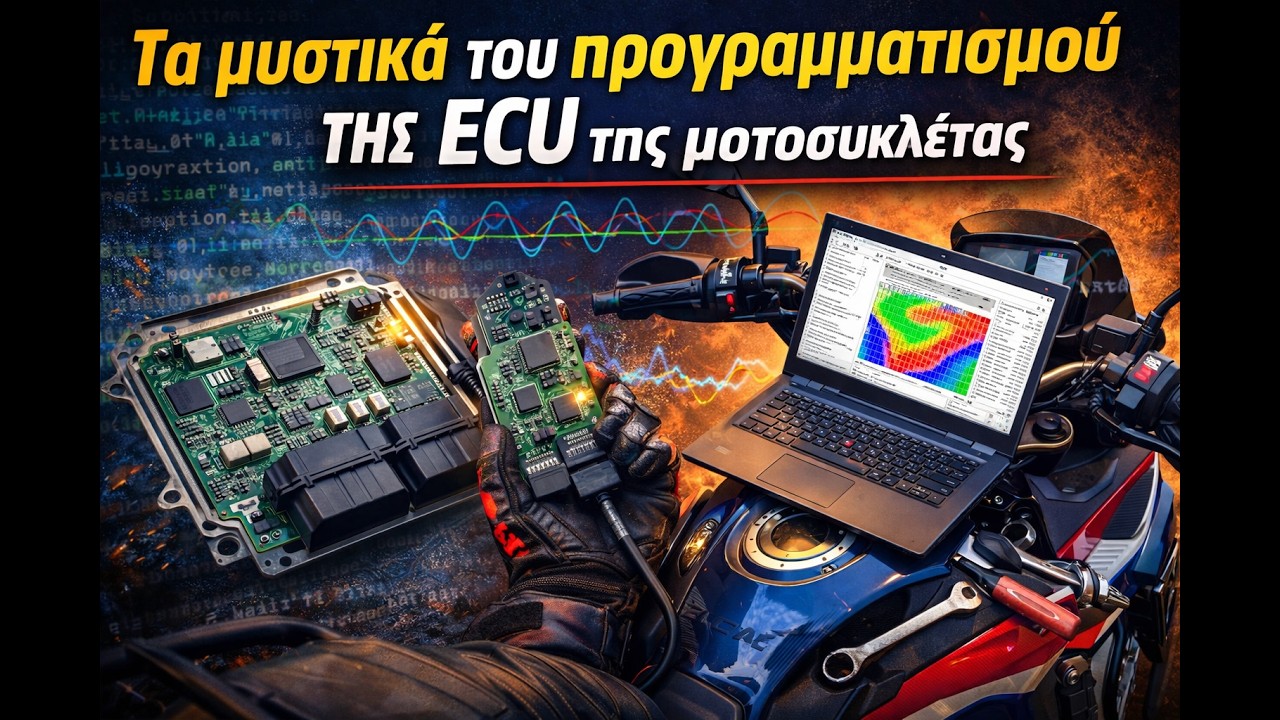 Κάθε πρόγραμμα μοτοσυκλέτας είναι διαφορετικό ανάλογα τον προγραμματιστή του