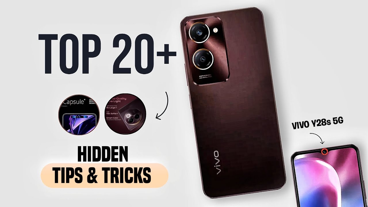 Vivo Y28s 5G | TIPS TRICKS AND HIDDEN FEATURES!!