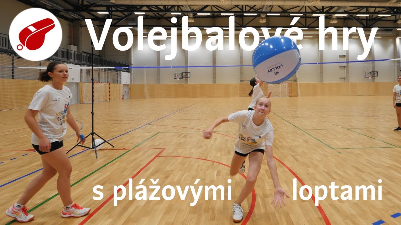 Volejbalové hry s plážovými loptami