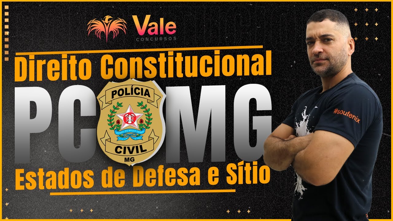 Estados de Defesa e Sítio - PCMG - Direito Constitucional | Prof. Magno