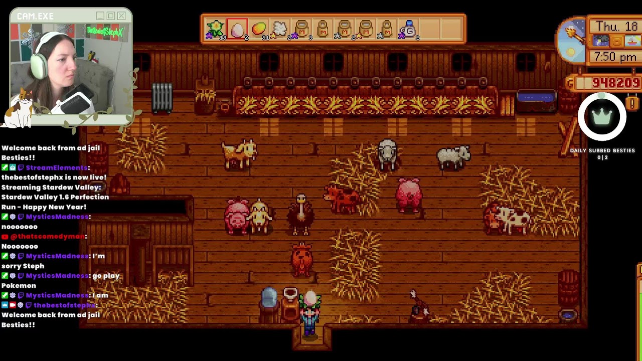 Stardew Valley 1.6 Perfection Run - 12/31/25
