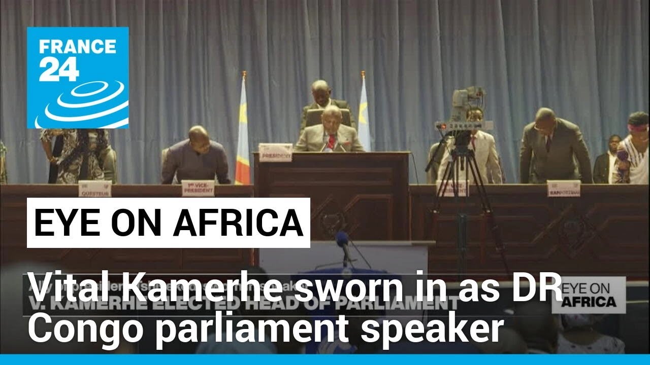 Vital Kamerhe, ally of President Tshisekedi, sworn in as DR Congo parliament speaker &bull; FRANCE 24