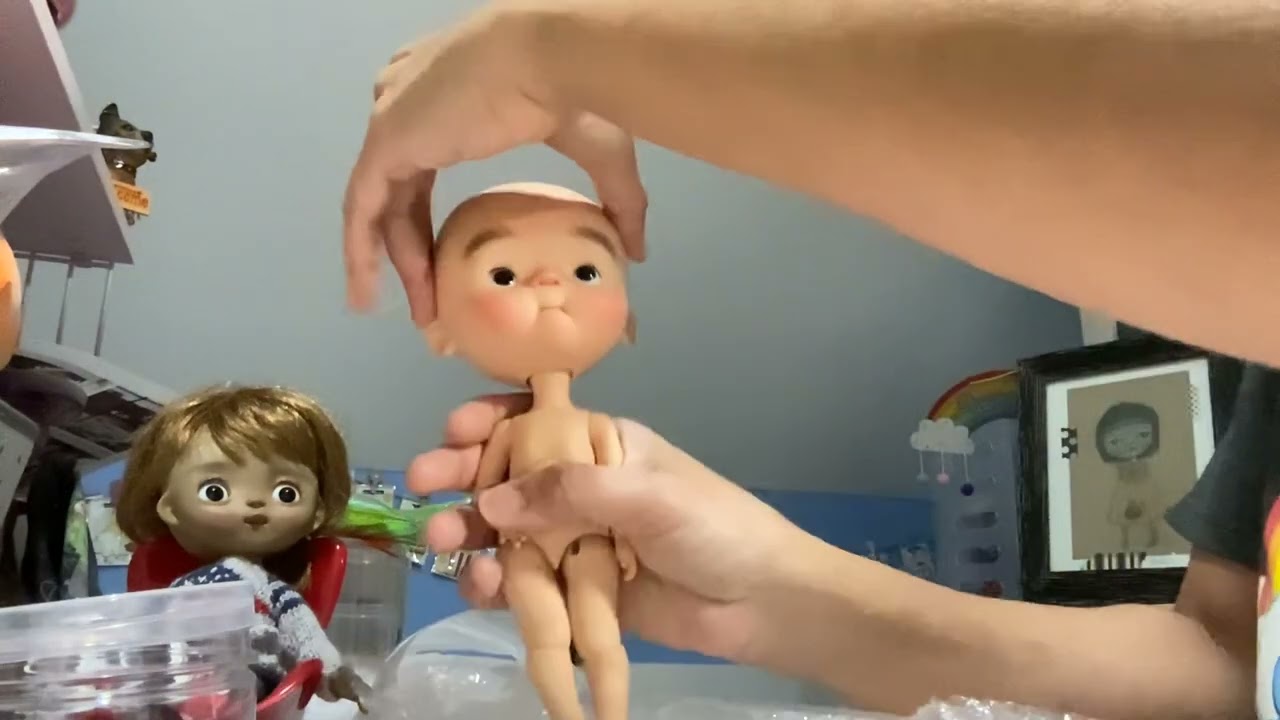 Qbaby box opening. Doll content #qbabay #aliexpressdoll