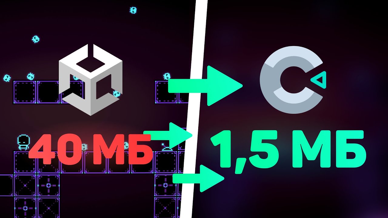 ПОРТИРУЮ ИГРУ с UNITY на CONSTRUCT / Как уменьшить размер билда в Unity