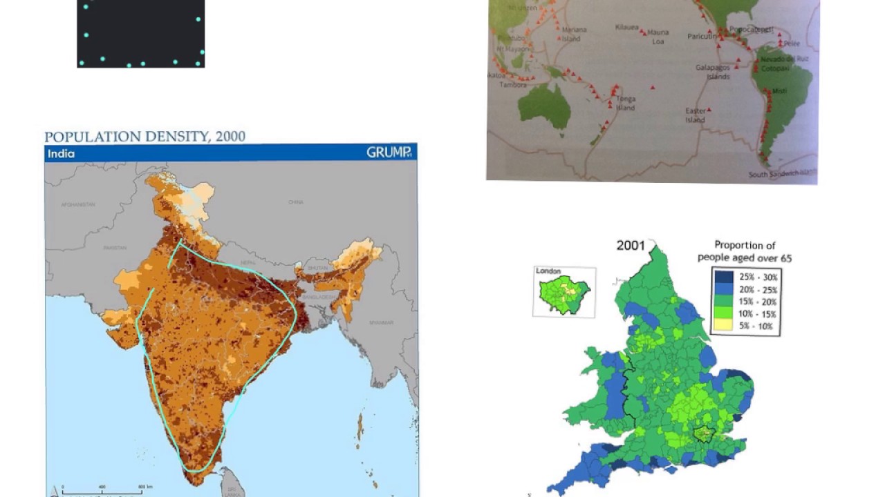 Describing patterns in geography