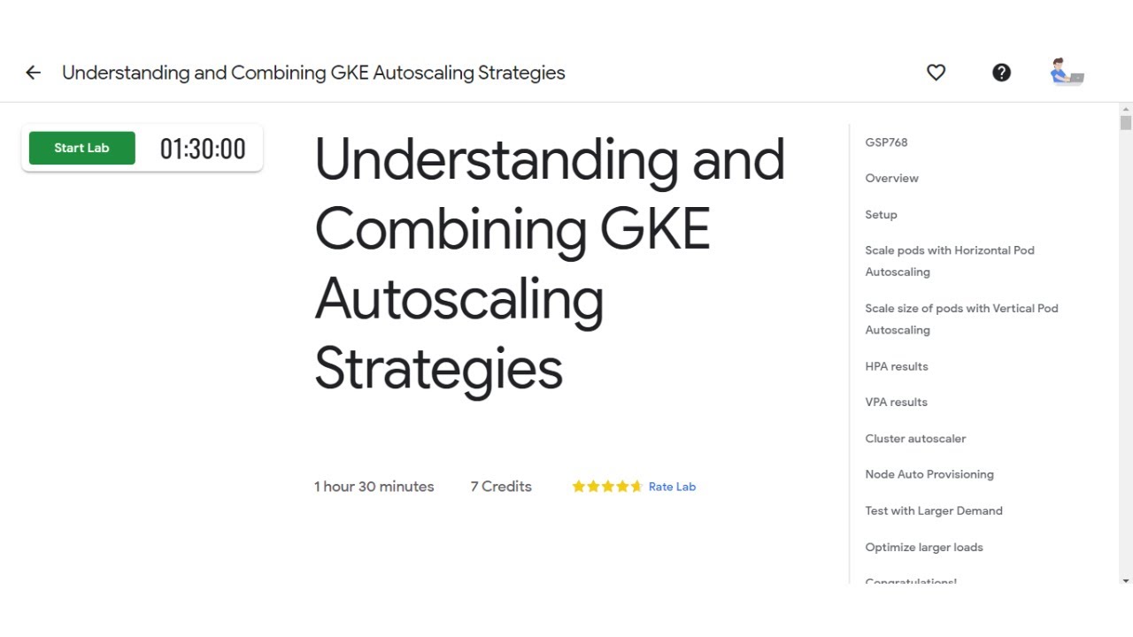 Understanding and Combining GKE Autoscaling Strategies | GSP768 Qwiklabs | TECH_ED